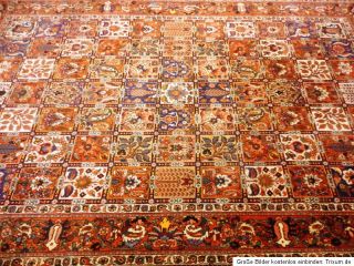 Schöner alter Bilder Felder Bachtiar Orientteppich Teppich Carpet