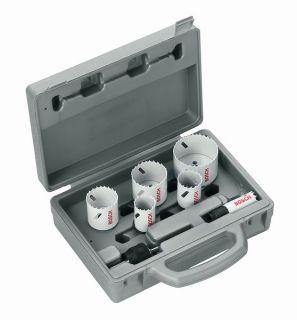Bosch 9tlg. Sanitär Lochsägen Set + kostenlose 68 mm Lochsäge