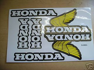 Tankaufkleber Honda CB 750/900 F/Bol Dor Monkey/Dax