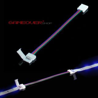 LED SMD RGB Steck /Schnellverbinder Kabel Connector Adapter Stecker