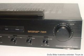Sony TA F261R Stereo HiFi Verstärker   Integrated Stereo Amplifier