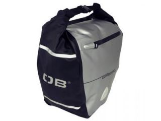 Wasserdichte Fahrradtasche Gepäck Tasche 16 L schwarz