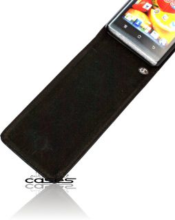 Flip Handy Tasche PU Leder Etui für Huawei Ascend P1 Schutzhülle