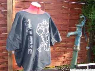 Gravity Force Bodyshirt 3XL 4XL 5XL Muscle Robot made in USA Vintage w