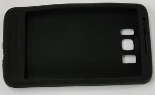 Silikon Handy Tasche Schutz Hülle Gummi Silicone Case Schwarz #756