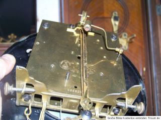 GUSTAV BECKER Antike Wiener Vienner Regulator  Uhrwerk mit 2 Stempel