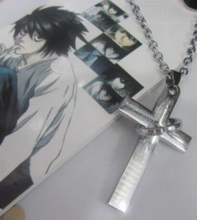 Anime Manga Death Note Kreuz Anhaenger Halskette Cross Pendant