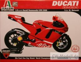 ITALERI 40661 Ducati Desmosedici GP8 2008 M.Melandri 19