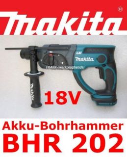MAKITA BHR202 Akku Bohrhammer BHR 202 Solo LXT 18V NEU