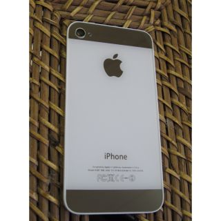 iPhone 4S DESIGN APPLE 5 GLASS Backcover Akkudeckel Rueckschale BACK