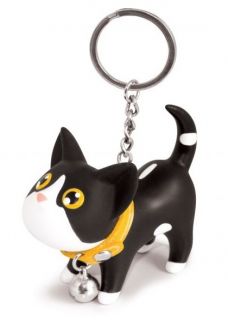 Schlüsselring Schlüsselanhänger Key Black Cat Katze