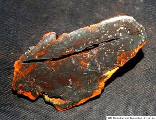 Sehr schöner Meteorit Nantan aus China, Heilstein, 45x25x17mm 26g