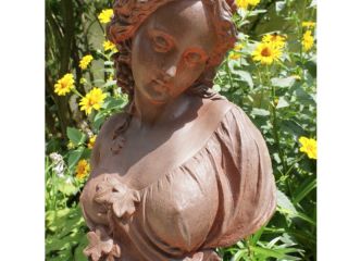 ROMANTISCHFrauen Büste, SkulpturRebecca Torso Frau