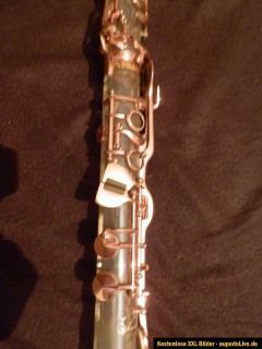 sehr seltene plexiglas wenzel w. schreiber klarinette ohne mundstück