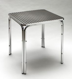 Aluminium Gartentisch Twin 800   Alu Tisch 80 x 80 cm