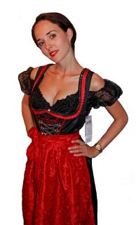 Stockerpoint Dirndl ~Midi ~ Fee ~ Mididirndl ~ 70cm ~ Gr. 38 ~ 3tlg