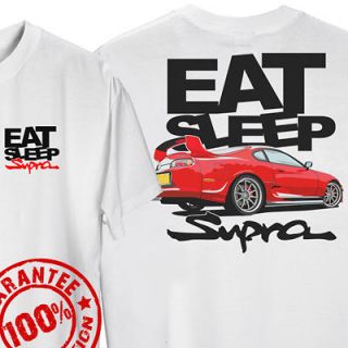 Eat Sleep Supra Toyota Jdm T Shirt All Sizes XS 3XL #790