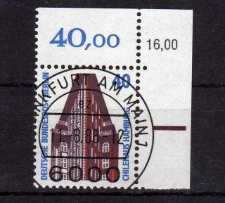1988 Mi.Nr. 816 mit OR mit KBWZ gestempelt Frankfurt /Main