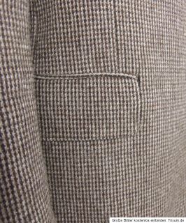 ALEXANDRE Vintage 60er Jahre Tweed Lang Sakko Jacket Gr.54 BRIT CHIC