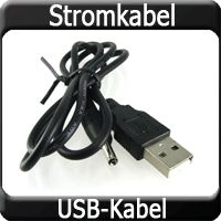 USB KABEL/STROMADAPTER TYPA 3,5mm HOHLSTECKER