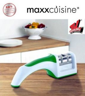 Hochwertiger Messerschärfer Maxx Cuisine Premium Messerschleifer 2 in