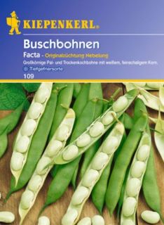 Busch /Palbohne Facta (Phaseolus vulgaris var. nanus)Samen, Saatgut