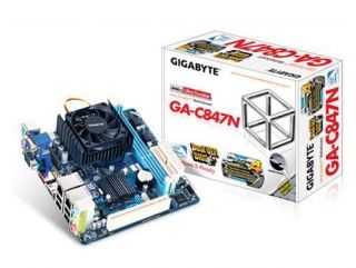 Mainboard Gigabyte GA C847N mini ITX DDRIII Intel Sockel G2