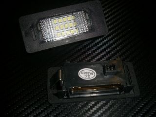 LED Kennzeichenbeleuchtung für AUDI A4/S4 A3/S3 A3 Cabrio A6/S6 A8