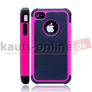 DEALSPEED Case TPU Silikon für iPhone 4/4S pink