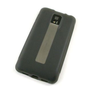 TPU Tasche/Schutz Hülle zu LG P990 Optimus Speed   Grau   Back Cover