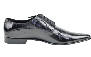 DOLCE & GABBANA D&G Schuhe Aal 44,5 UK 10,5 Shoes Chaussures Schwarz