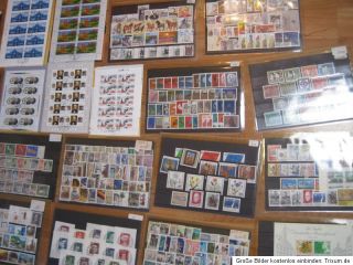 Lot 2 Nachlass  Briefmarkensammlung Vordrucke, Belege, Alben über 5