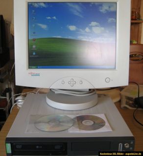 Fujitsu Siemens Scenic E600 i8865G E Desktop PC mit 15 Zoll Monitor