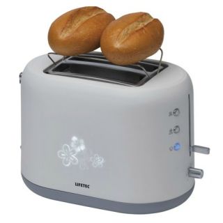 Design Doppelschlitz Toaster 860 Watt Illuminiertes Dekormuster