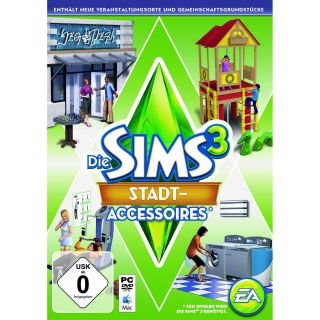 Die Sims 3 Stadt Accessoires Add On PC  EA Origin CD Key *NEU