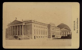 altes Fotoalbum v. Berlin mit 20 CDV Fotos von ca. 1880