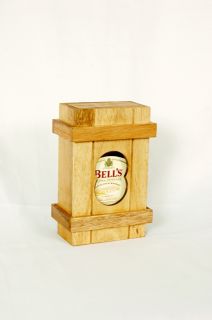 Flasche Getränk in Pandoras Box Holz Puzzle Knobel IQ Spiel