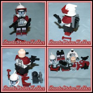 p908) Star Wars Figur ARC Elite Clone Trooper & 2 Blaster aus Battle