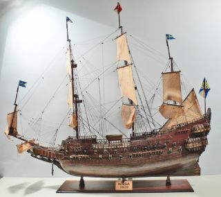 Holz Schiffsmodell Wasa, 151CM Modellschiff