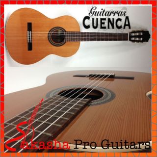 Original SPANISCHE Cuenca Konzertgitarre mit massiver Fichtendecke und