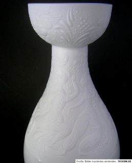 Rosenthal Zauberflöte weiß Vase 30cm 2. Wahl wie neu