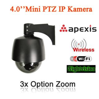 Apexis J901 Wireless WiFi IR Wasserdicht WLAN IP PTZ Kamera optischem