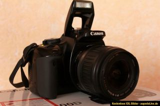 Canon EOS 400D Kit mit 18 55 Zoom + SanDisk Extreme III 4GB (30MB/s