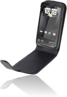 Executive Flip Case Handy Tasche für HTC Desire S   Black