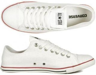 Converse Schuhe Chucks All Star Slim Ox white weiss Canvas Gr 41 5 US