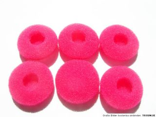 Ohrpolster für MikroKopfhörer 18 mm (pink) Ohrkissen Polster