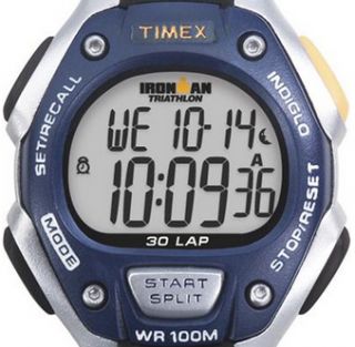 Armband Uhr Timex Ironman 30 Runden T5E931 Stoppuhr Timer