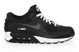 Mens Nike Air Max 90 Black Anthracite White 325018 057