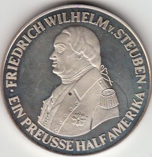 Friedrich Wilhelm v. Steuben 200 Jahre Amerika  Ag 925 