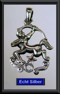Anhänger Centaurus, Silber 925 glänzend , Kettenanhänger, Mystik